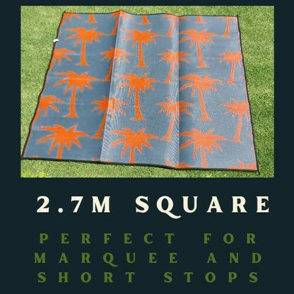 Square Outdoor Mat 2.7m x 2.7m (9ft square) - AMD Touring