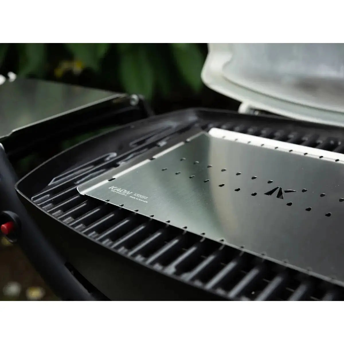Stainless Steel Convection Tray to suit Weber* Family Q - AMD Touring