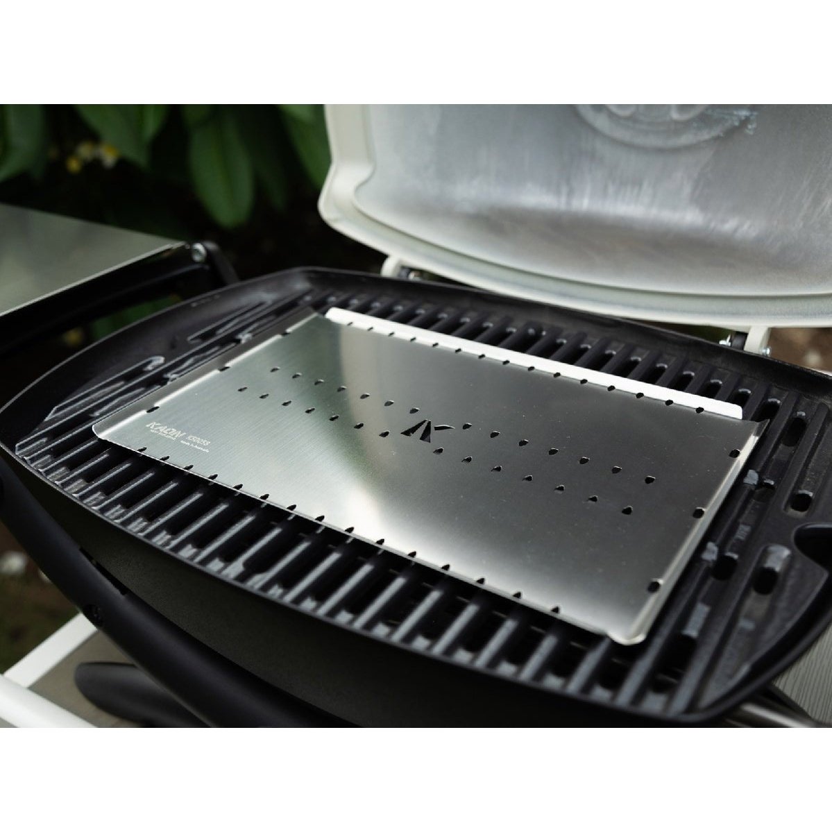 Stainless Steel Convection Tray to suit Weber* Family Q - AMD Touring