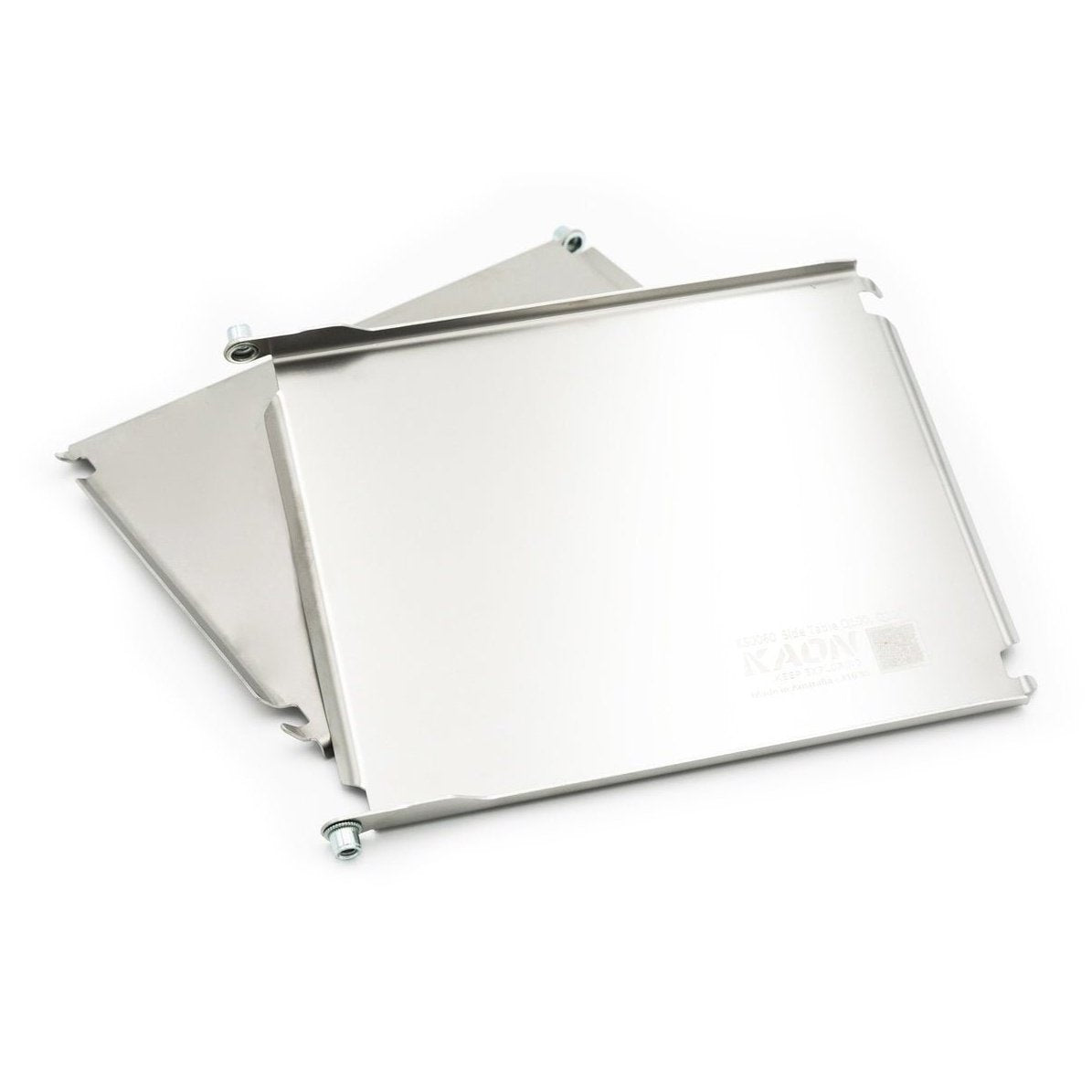 Stainless Steel Side Tables to suit the Weber* Baby Q - AMD Touring