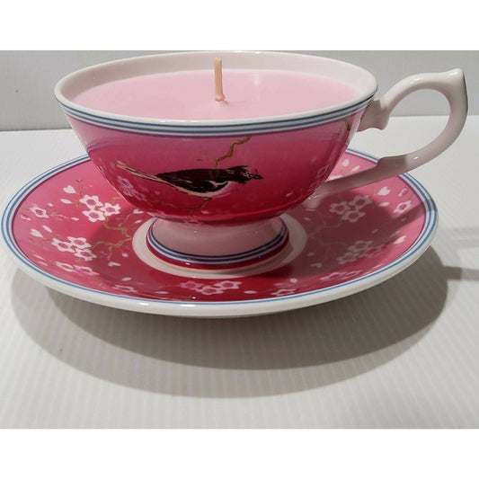 Teacup Candle - Soy Candle - Brazilian Bum Bum Type Fragrance - Free Shipping - AMD Touring