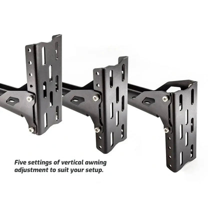 Universal 270 Degree Awning Bracket Set to suit Cross Bars & Platform Racks - AMD Touring