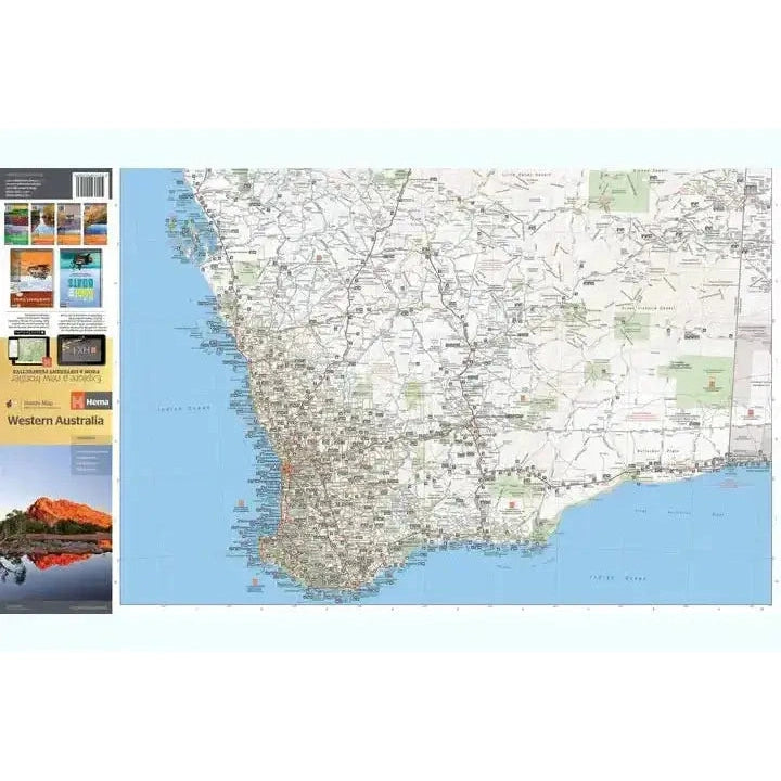 Western Australia Handy Map l Hema Maps - AMD Touring