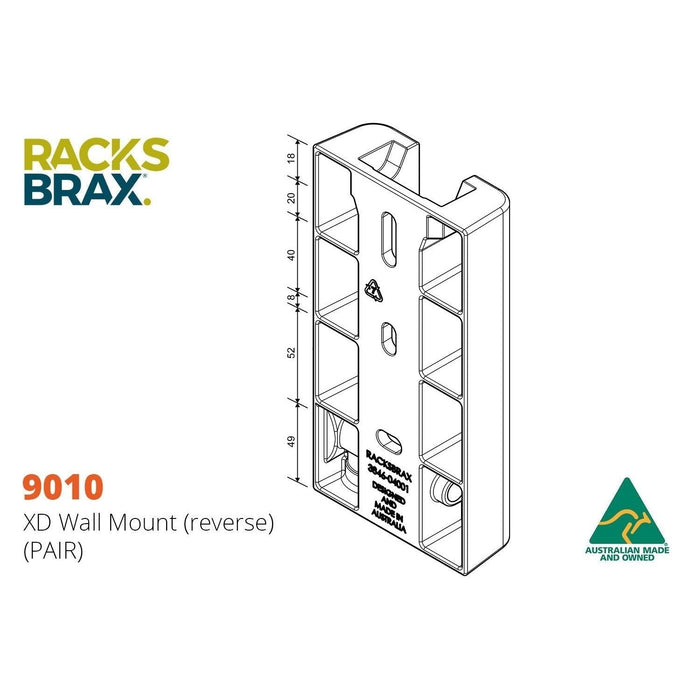 XD Wall mount -Racksbrax - AMD Touring